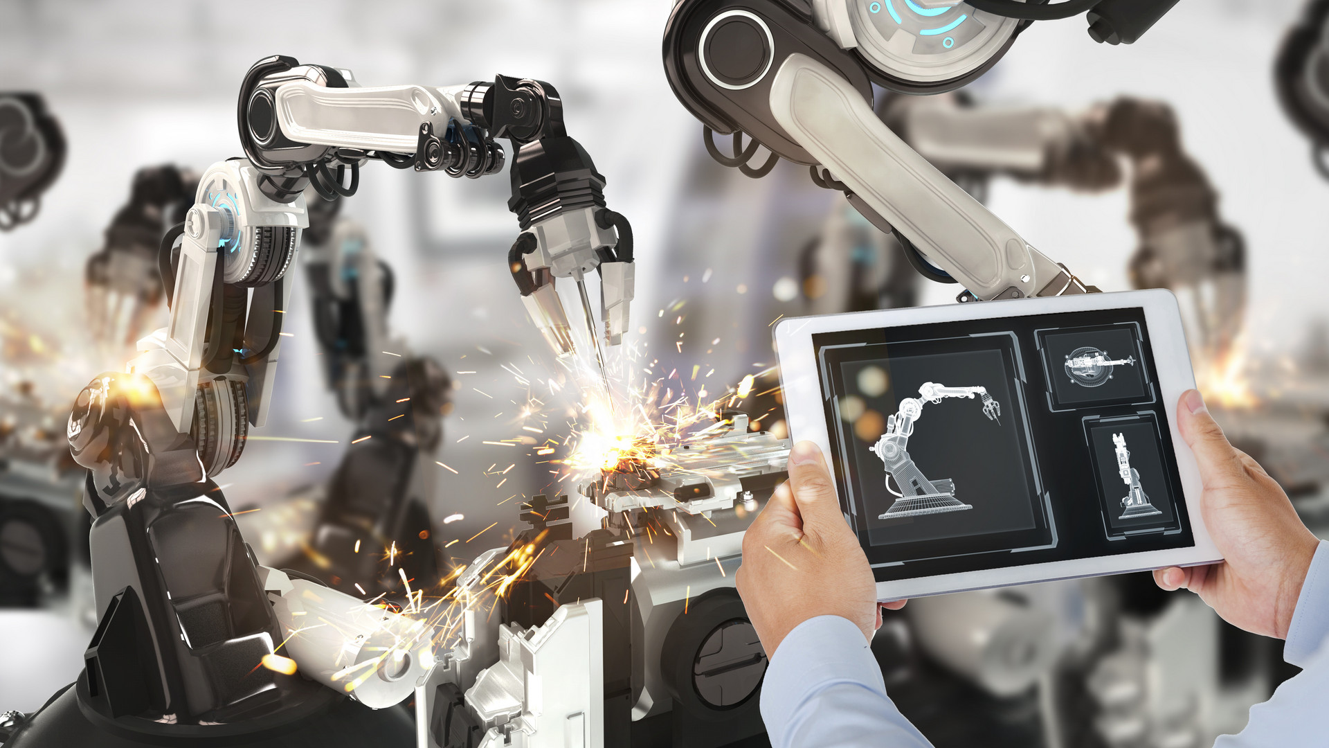 Künstliche Intelligenz, intelligente Fabrik, digitale Fabrik Künstliche Intelligenz, intelligente Fabrik, digitale Fabrik